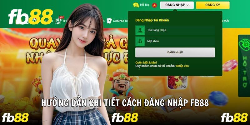 Đăng nhập FB88 thành công 100% chi tiết các bước