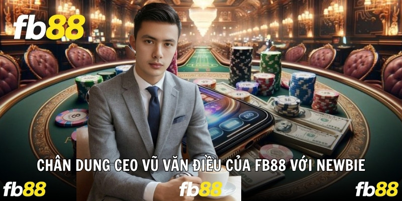 Chân dung CEO Vũ Văn Điều của FB88 với newbie